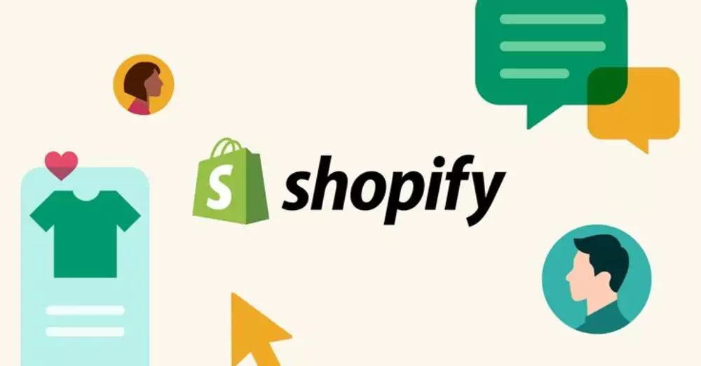 Shopify platform interface and icons for print-on-demand suppliers